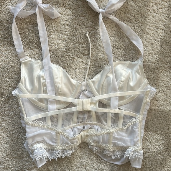 NWT For Love & Lemons Farmhouse Floral Bustier - Picture 6 of 8
